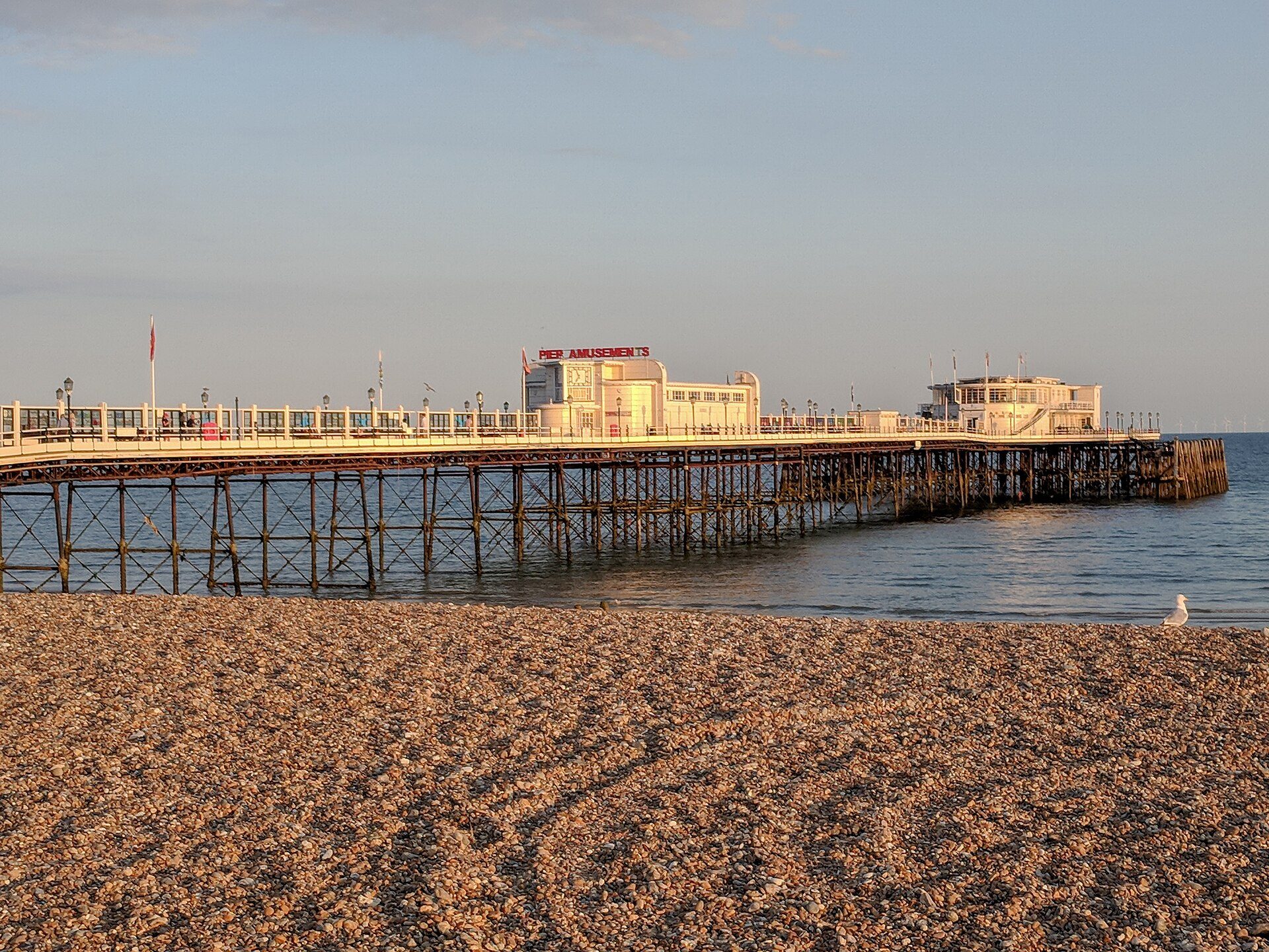 Worthing seafront and pier